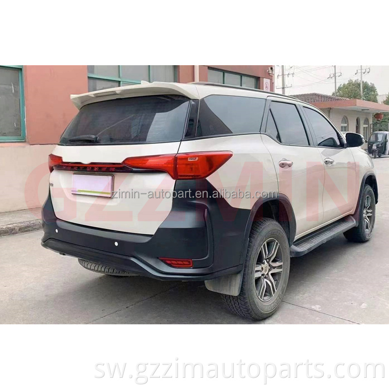 Mbele mpya ya kuwasili & nyuma bumper bodykit kuboresha kit kit kit fit for fo-tuner 2021